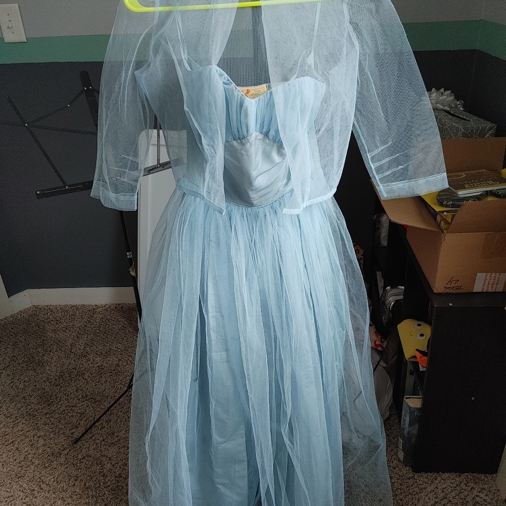 True Vintage 1955 dress w/matching bolero